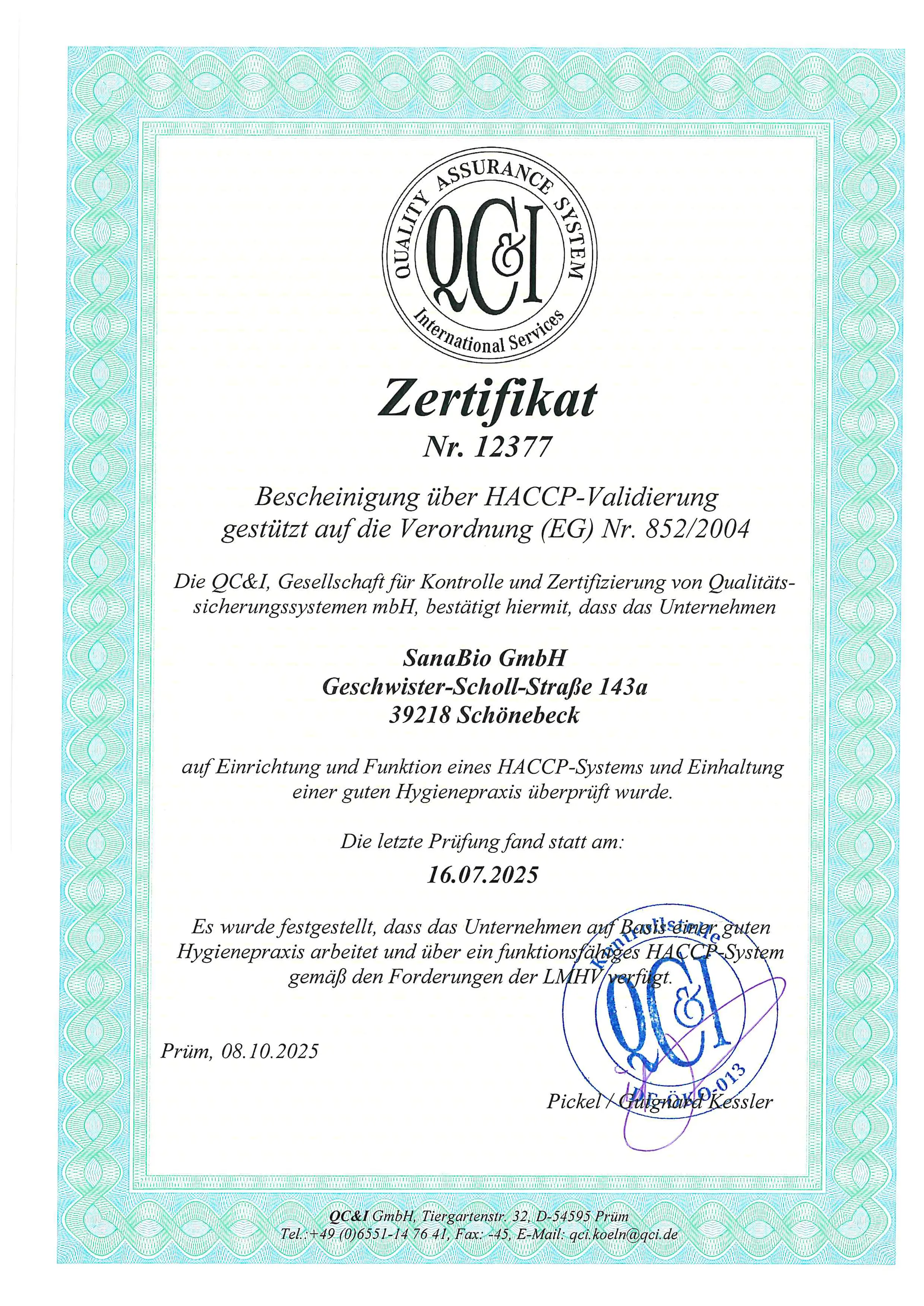 Image HACCP